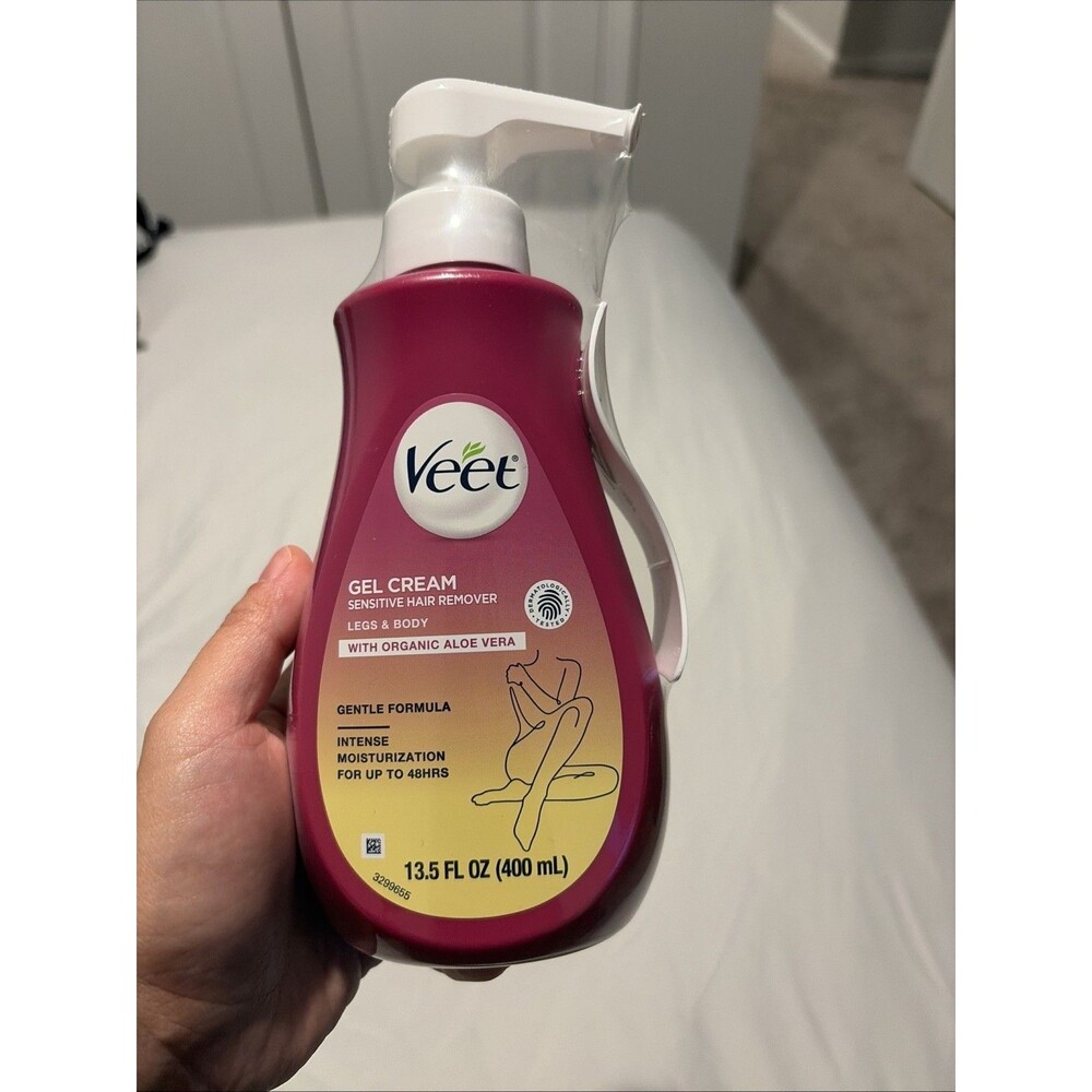 Veet Gel Cream Hair Remover  Legs and Body, 13.5 fl oz